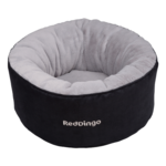 Red Dingo Cat Bed Black-cat-The Pet Centre