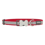 Red Dingo Dog Collar Fang It Red Large 25mm x 41-63cm-dog-The Pet Centre