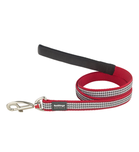 Red Dingo Dog Lead Fang It Red Medium 20mm x 1.2m
