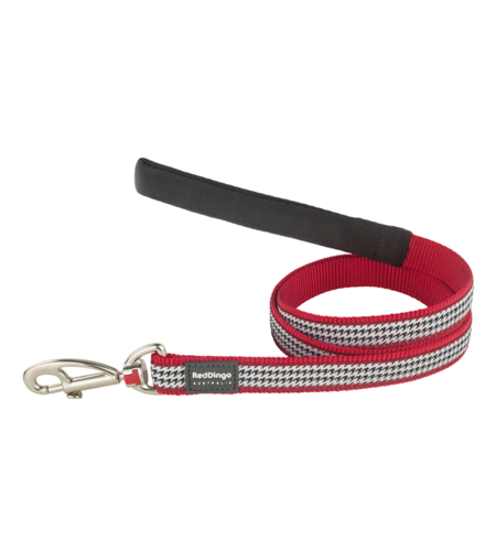 Red Dingo Dog Lead Fang It Red Medium 20mm x 1.2m