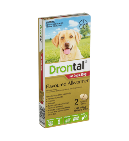 Drontal Dog All Wormer Over 20kg