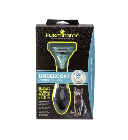 Furminator Short Hair Deshedding Tool Small Cat