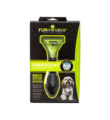 Furminator Long Hair Deshedding Tool Small Dog