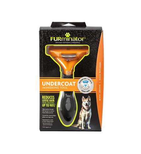 Furminator Short Hair Deshedding Tool Medium Dog