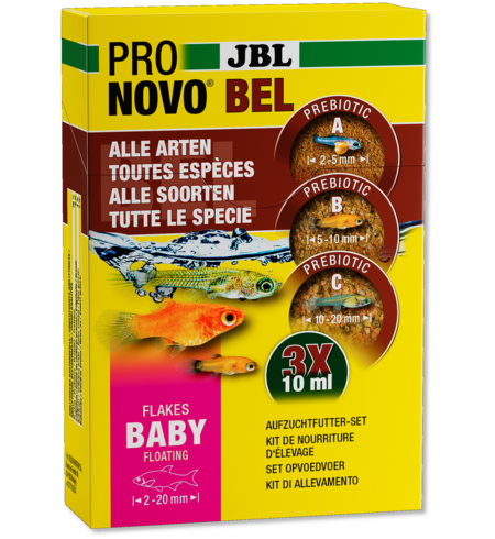 JBL PRONOVO Bel 3 X 10ml Baby Flakes