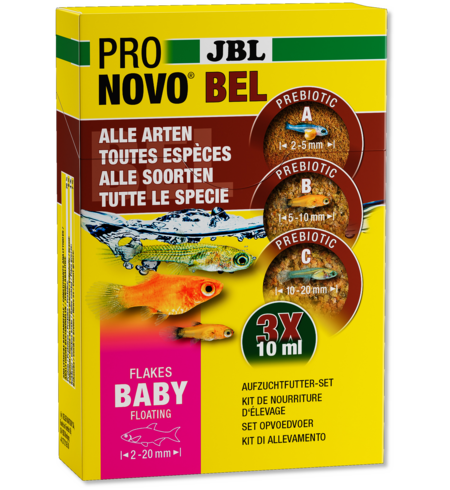 JBL PRONOVO Bel 3 X 10ml Baby Flakes