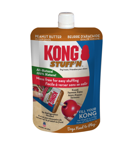 Kong Stuff'n All Natural Peanut Butter 6oz