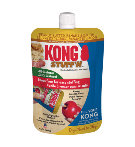 Kong Stuff'n All Natural Peanut Butter Bacon Banana 6oz