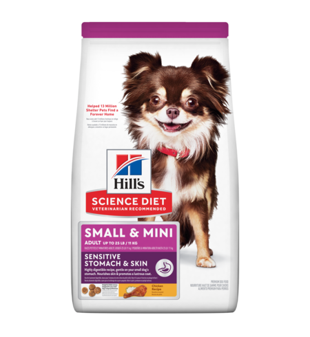 Hill's Science Diet Adult Sensitive Stomach & Skin Small & Mini Dry Dog Food 1.81kg