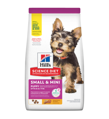 Hill's Science Diet Puppy Small & Mini Dry Dog Food 1.5kg