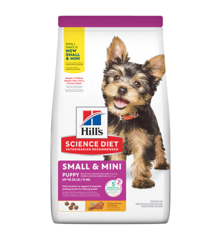 Hill's Science Diet Puppy Small & Mini Dry Dog Food 1.5kg