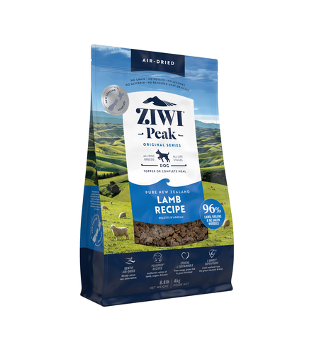 Ziwi Peak Air Dried Lamb Dog Food 4kg