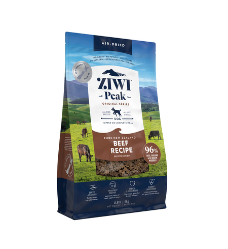 Ziwi Peak Air Dried Beef Dog Food 4kg
