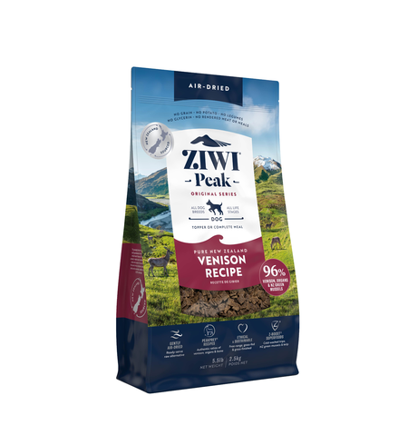 Ziwi Peak Air Dried Venison Dog Food 2.5kg