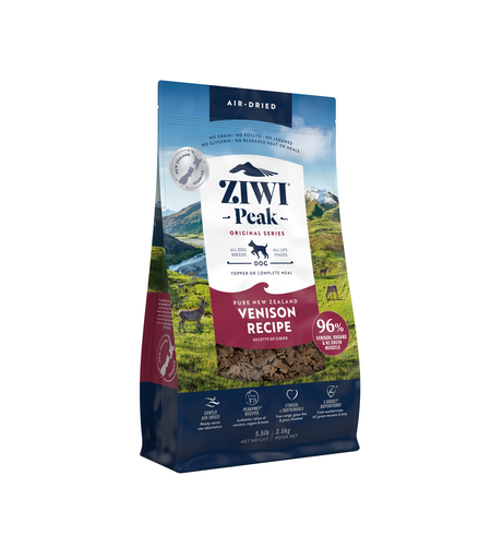 Ziwi Peak Air Dried Venison Dog Food 2.5kg