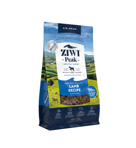 Ziwi Peak Air Dried Lamb Dog Food 2.5kg