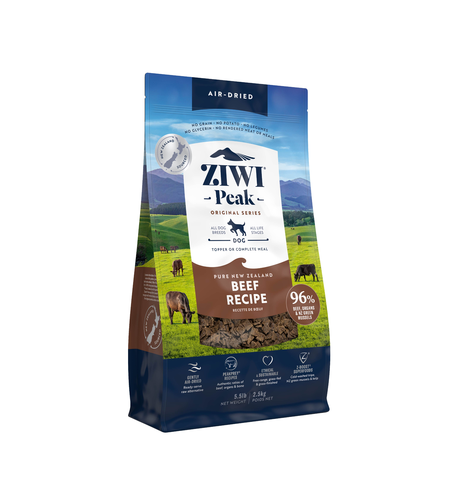 Ziwi Peak Air Dried Beef Dog Food 2.5kg