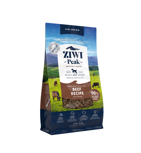 Ziwi Peak Air Dried Beef Dog Food 2.5kg