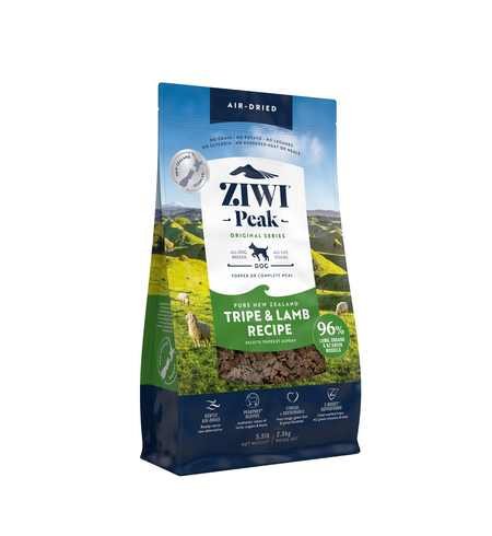 Ziwi Peak Air Dried Tripe & Lamb 2.5kg