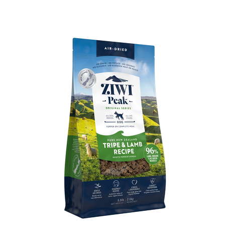 Ziwi Peak Air Dried Tripe & Lamb 2.5kg