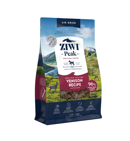 Ziwi Peak Air Dried Venison Dog Food 1kg