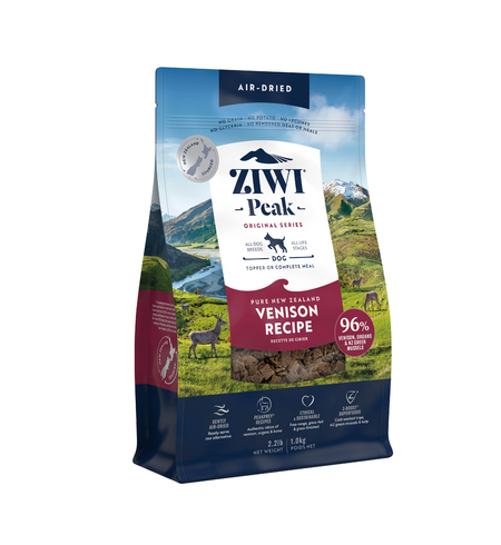 Ziwi Peak Air Dried Venison Dog Food 1kg