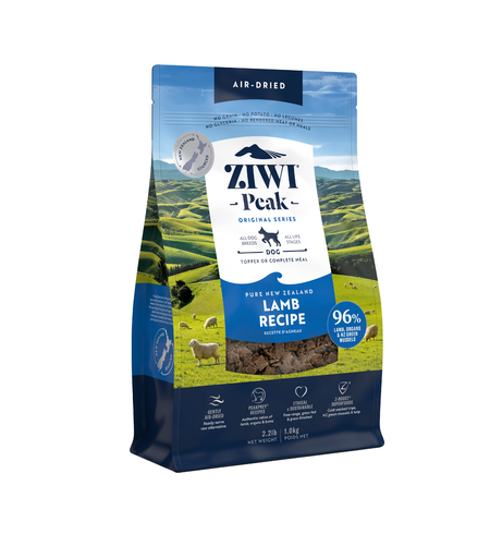 Ziwi Peak Air Dried Lamb Dog Food 1kg