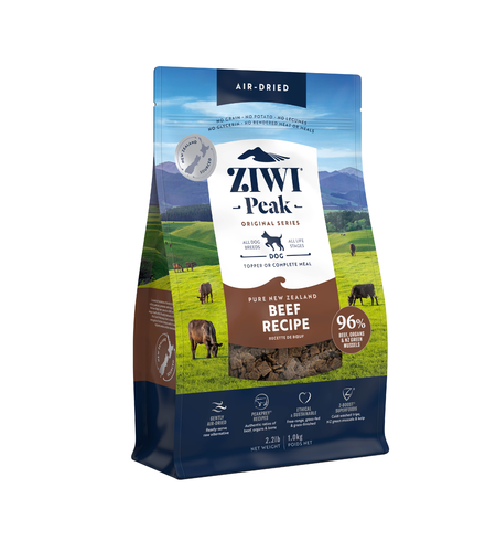 Ziwi Peak Air Dried Beef Dog Food 1kg