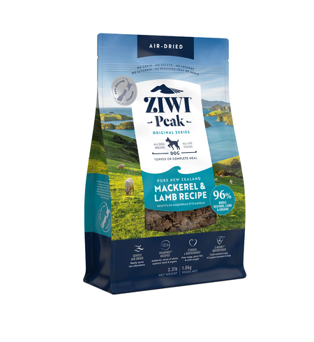 Ziwi Peak Air Dried New Zealand  Mackerel & Lamb Dog Food 1kg