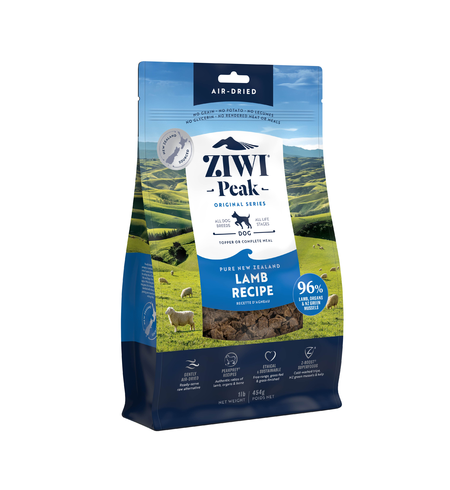 Ziwi Peak Air Dried Lamb Dog Food 454g