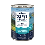 Ziwi Peak New Zealand Mackerel & Lamb Dog Food Can 390g-dog-The Pet Centre
