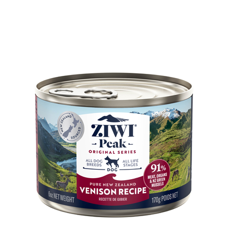 Ziwi Peak Canned Venison Dog Food 170g