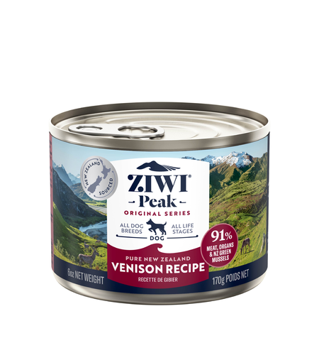 Ziwi Peak Canned Venison Dog Food 170g