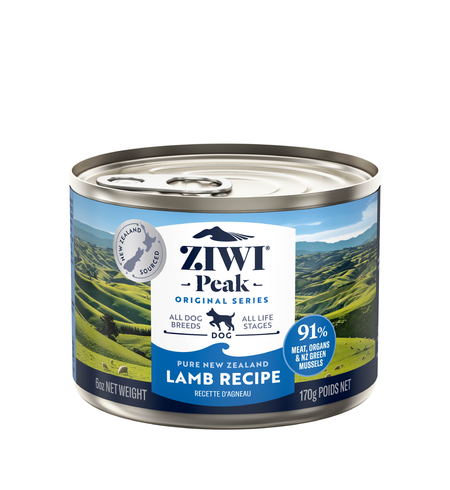 Ziwi Peak Canned Lamb Dog Food 170g