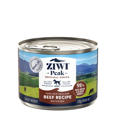 Ziwi Peak Canned Beef Dog Food 170g