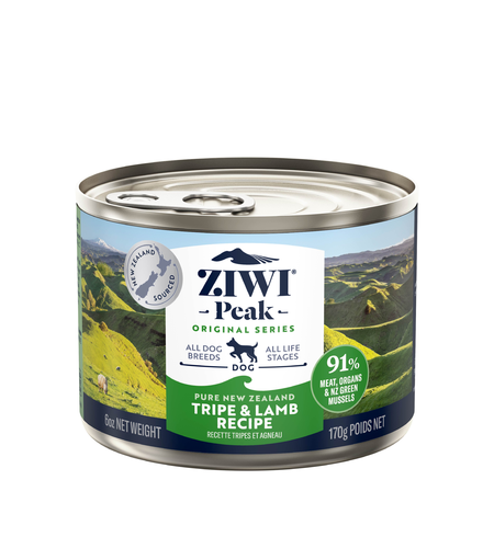 Ziwi Peak Canned Mackerel and Lamb Dog Food 170g