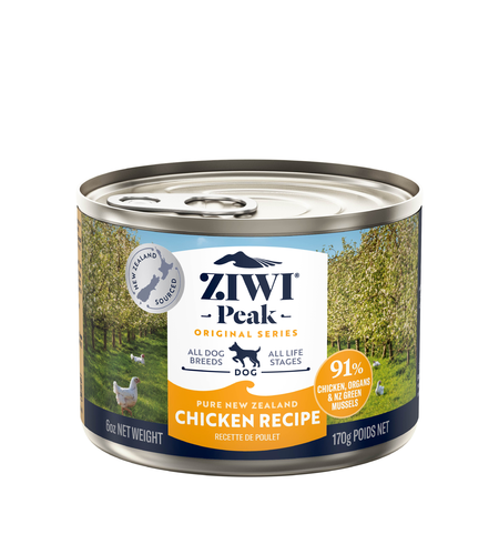 Ziwi Peak Canned Chicken Dog Food 170g