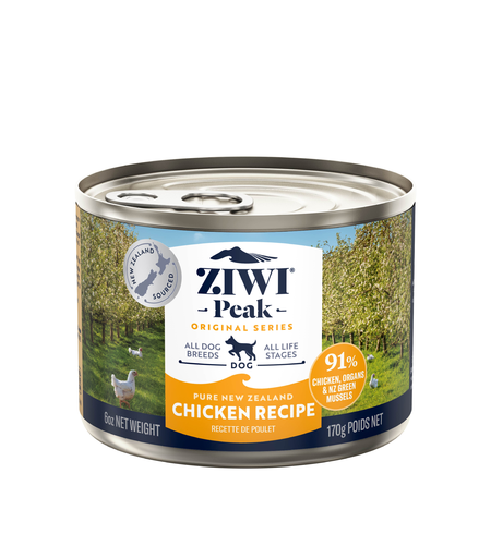 Ziwi Peak Canned Chicken Dog Food 170g