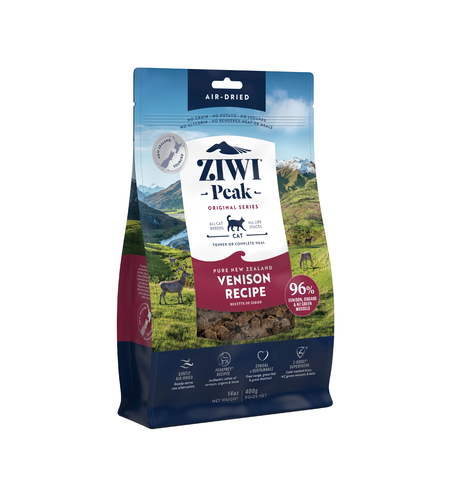 Ziwi Peak Air Dried Venison Cat Food 400g