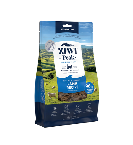 Ziwi Peak Air Dried Lamb Cat Food 400g