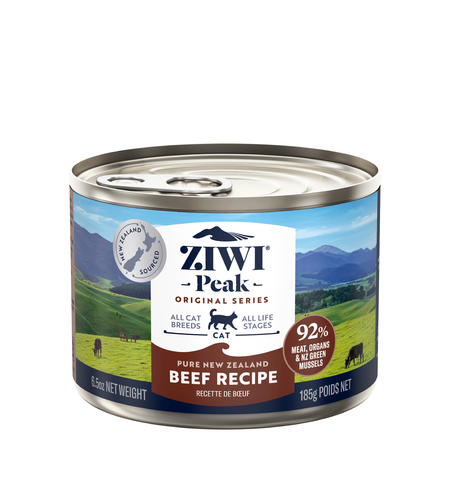 Ziwi Peak Beef Cat Can 185g