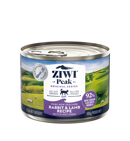 Ziwi Peak Rabbit & Lamb Cat Can 185g