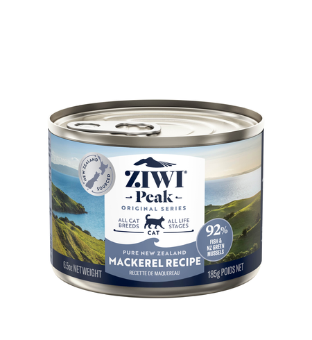 Ziwi Peak Mackerel Cat Can 185g 