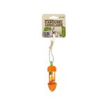 Pipsqueak Carousel Carrot Chew 13cm-small-pet-The Pet Centre