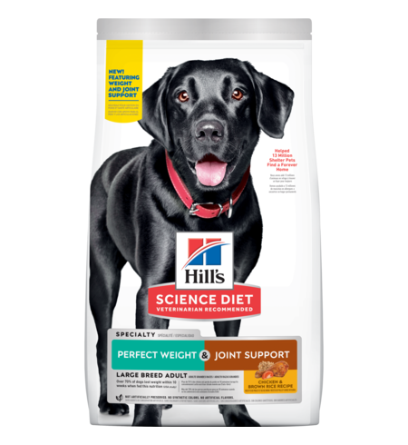 Hill’s Science Diet Adult Perfect Weight Large Breed + Joint Support Dry Dog Food 11.3kg
