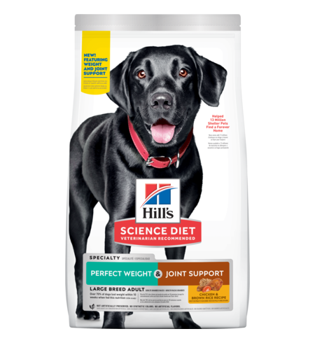 Hill’s Science Diet Adult Perfect Weight Large Breed + Joint Support Dry Dog Food 11.3kg