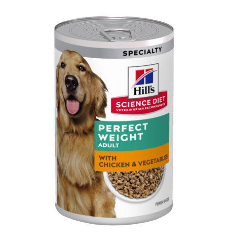 Hill's Science Diet Adult Perfect Weight Canned Wet Dog Food 363g