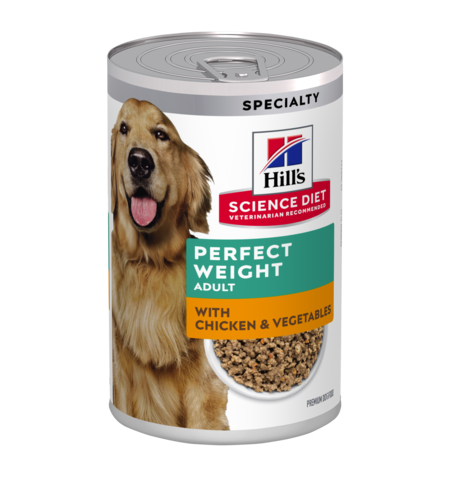 Hill's Science Diet Adult Perfect Weight Canned Wet Dog Food 363g