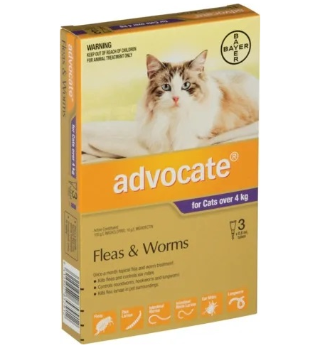 Advocate for Cats over 4kg 3pk