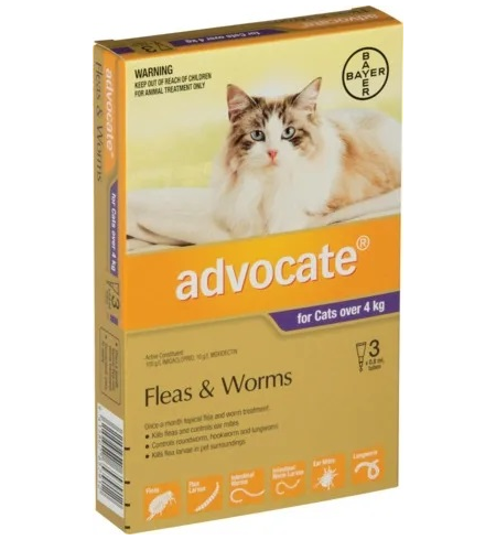 Advocate for Cats over 4kg 3pk